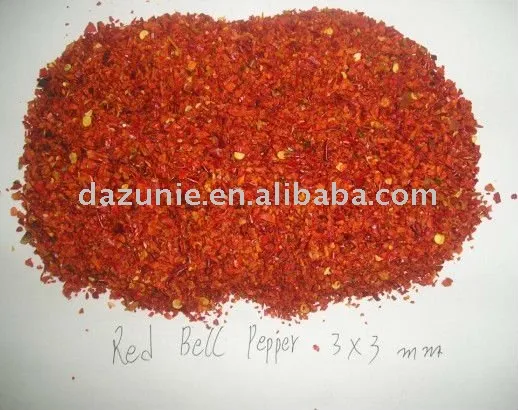 Dehydrated Red Bell Pepper