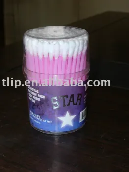 100 pcs strong plastic box Cotton Buds