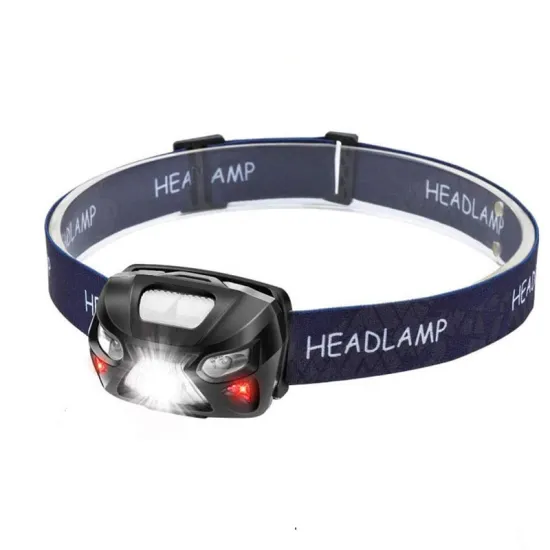New waterproof motion sensor rechargeable headlamp