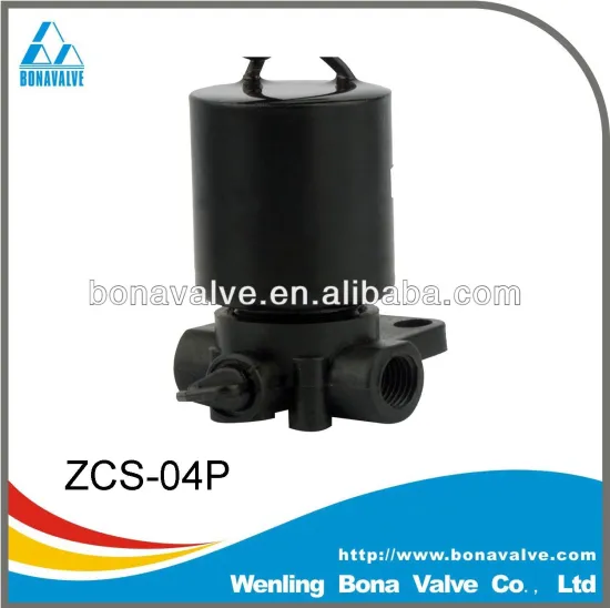 Plastic Drip Irrigation Solenoid Valve (ZCS-04P)
