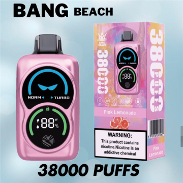 Bang Beach 38000 Disposable E-Cig with Screen Display