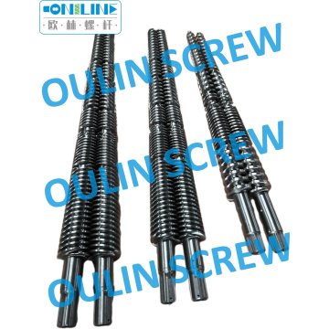 Supply Cincinnati 80/143, 58/146 Twin Conical Screw and Barrel for Sheet, Pipe, Profile