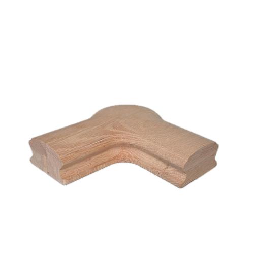 Kayu pepejal berkualiti tinggi oak handrail pemasangan