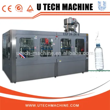 Automatic 3-in-1 Mineral Bottle Water Filling Machine/Bottle Water Production Line