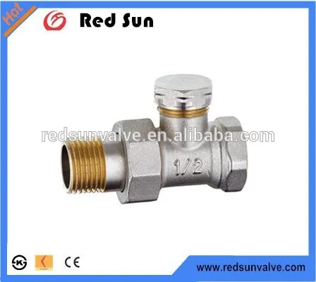 HR5090 brass drain angle chrome radiation valve