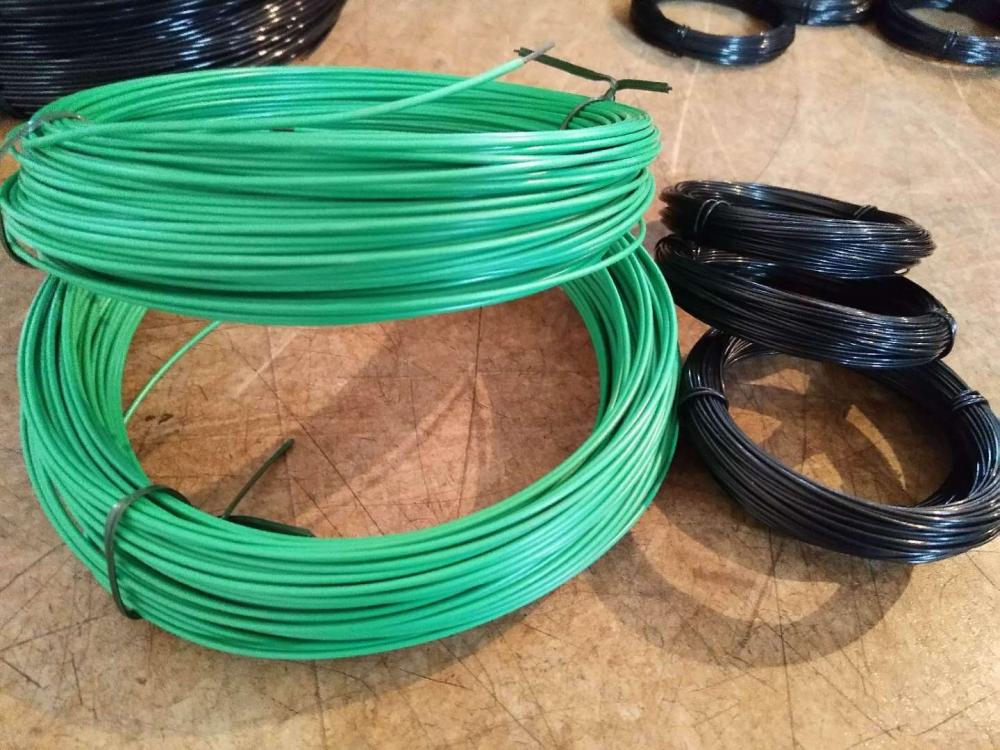 Plastic Coated Mild Steel Binding Tie Fence Wire