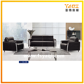 2016 modern leather office waiting room sofa YA-335