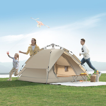 Large Windproof and Waterproof Outdoor Tent for Family Gatherings, Camping, and Hiking