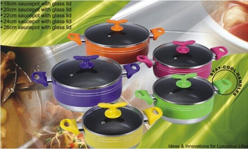 10PCS Cookware Set Color