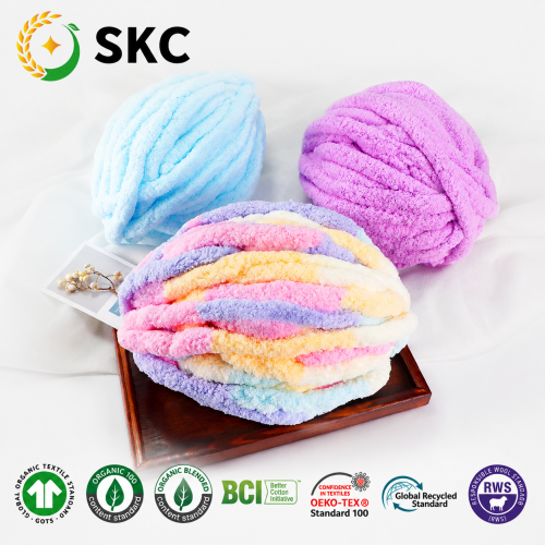 Kadife İplik Şönil Tığ İplik Tıknaz Şönil İplik Yumuşak Fantezi Şönil İplik Tığ Işi Battaniye Yastık Amigurumi