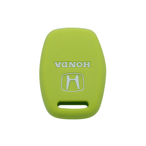 Smart 2 buttons embossed silicone key cover