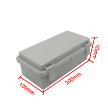 Plastic Waterproof Cover Project Electronic Instrument Case Enclosure Case 100*200*70mm