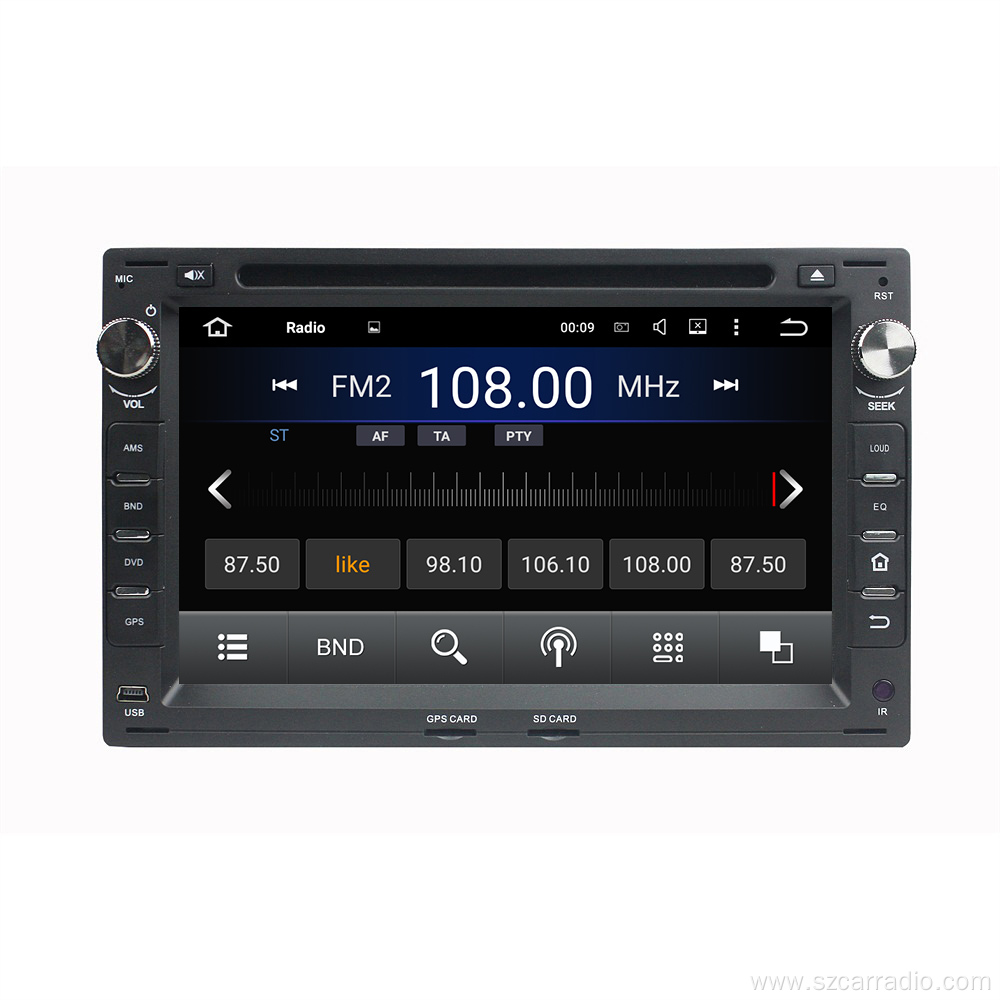 double din for Volkswagen Android Car DVD