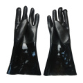 Black Pvc Dipped Glove Sandy Skończenie Jersey LINED14 &#39;&#39;