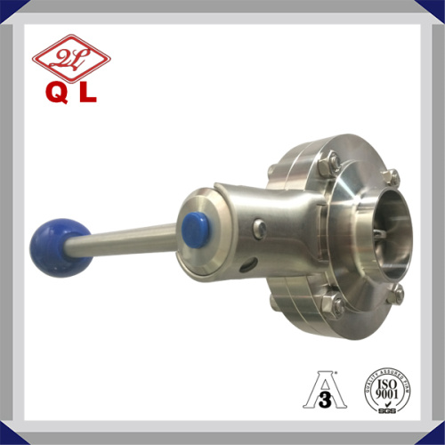 Clamped Stainless Steel DIN Sanitary Butterfly Valve