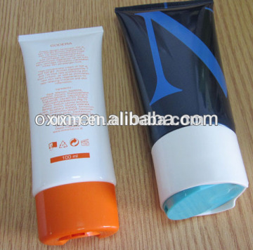 Tubes cosmetics packaging tube square cream packaging with press cap