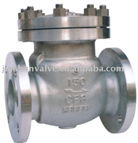 Swing check valve(stainless steel check valve,flange check valve)