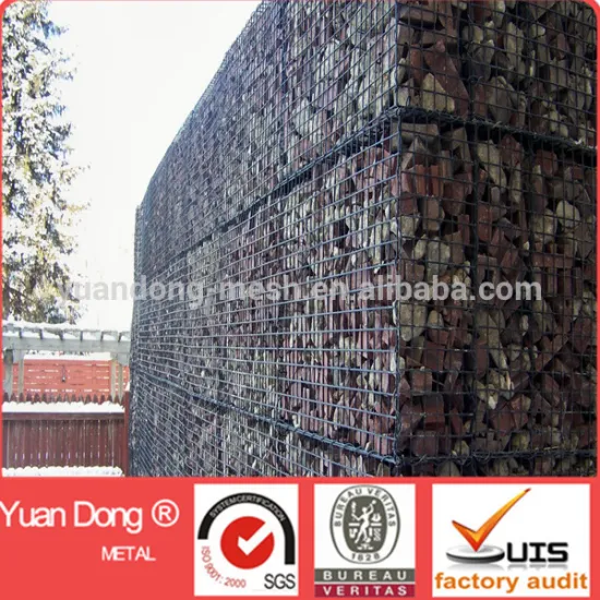 hexagonal wire mesh gabion box flood Protection System