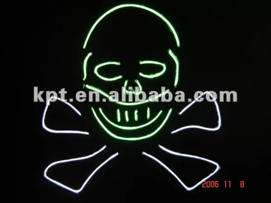 Neon glowing el wire for toys decoration