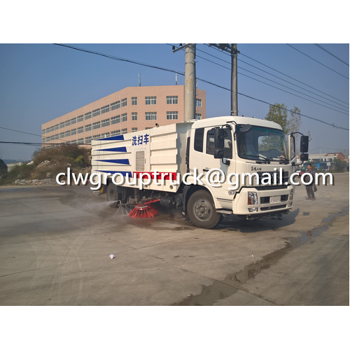 Caminhão da estrada do vácuo da vassoura de Dongfeng Tianjin 16CBM