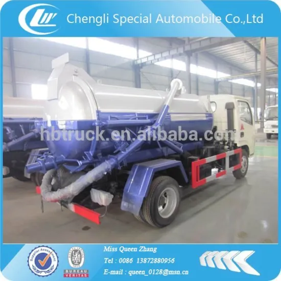 Dongfeng 3cubic meters sewage tank truck