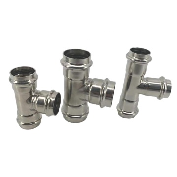 European Standard SUS304 Stainless Steel Pipe Fittings - Equal Tees: High-Quality Connections for Durable Systems