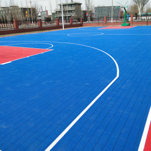 Suelo de la cancha del sistema de baloncesto de plástico Enlio