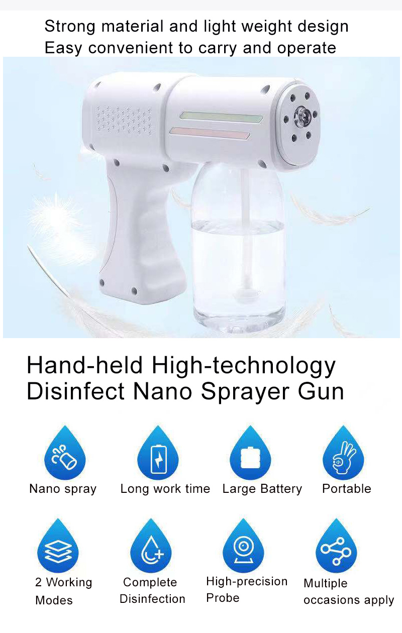 Nano Spray Gun Disinfection