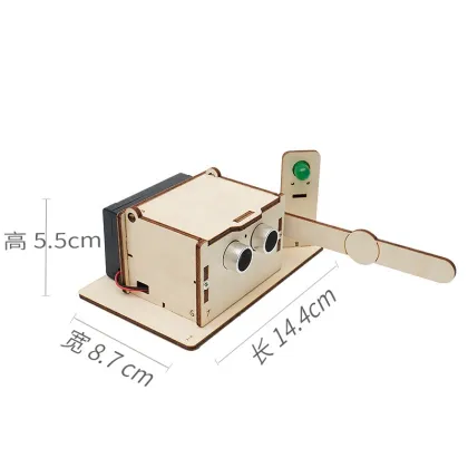 Intelligent DIY Wooden Science Preschool Physics Teaching Aids