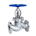 Válvula de parada con brida de acero inoxidable para sistemas de agua