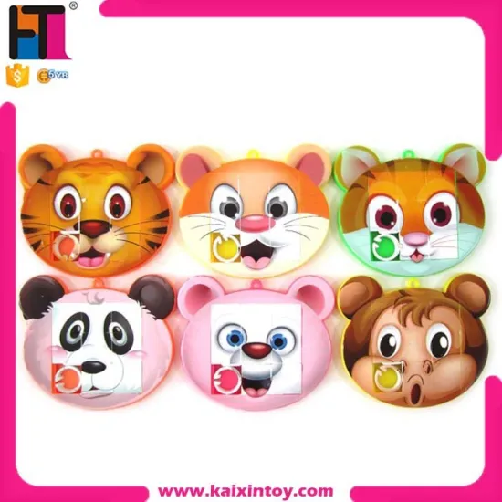 promotion plastic custom mini educational puzzle