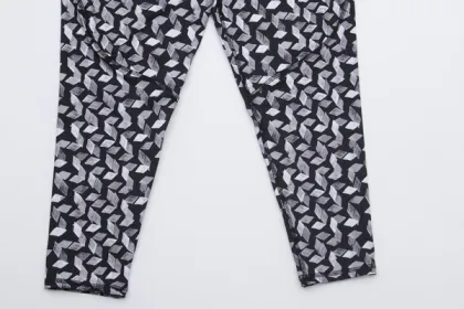 Ladies Knit Printed Legging