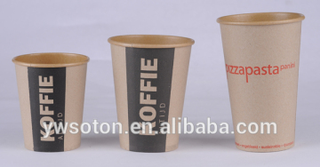 Compostable PLA Kraft cup/biodegradable paper cup