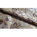 Tissu de velours de Jacquard 100% polyester pour le textile canapé