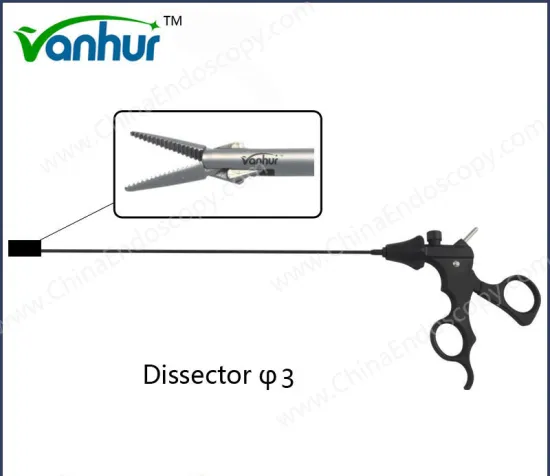 3mm Instruments Laparoscopic Dissecting Forceps