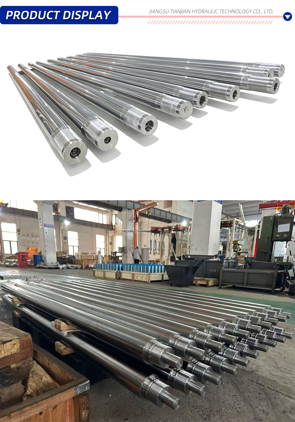 Chrome-plated Rod