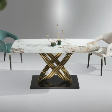 Light Luxury Marble Dining Table and Chair Set: Embracing Post-Modern Elegance in Small Nordic Apartments