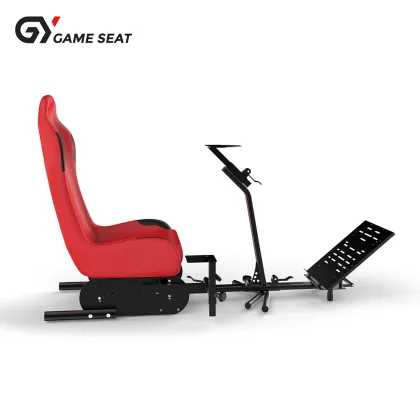 GY021 Racing Game Simulator Cockpit Compatible with Logitech G25 G27 G29 G920
