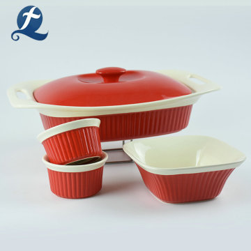 Wholesale Home Custom Ceramic Bakeware Set