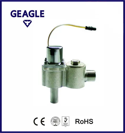 Bi-stable brass solenoid valve for water, oil ZY-F02B