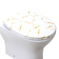 Duroplast Soft Close Toilet Seat in white-marble pattern