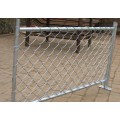 used galvanized and pvc coated chain link fence