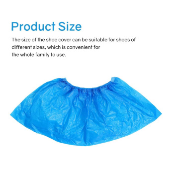 Disposable CPE Waterproof Shoe Covers