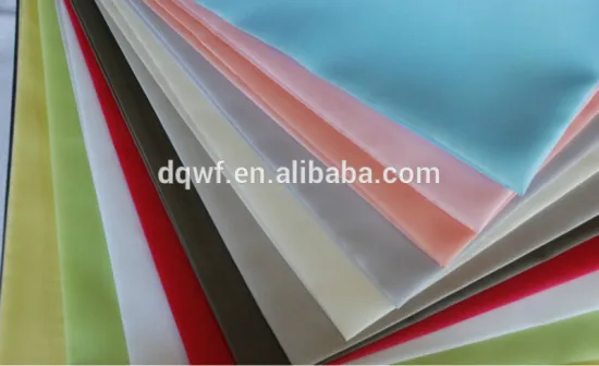 100% polyester new home textile taffeta fabrics