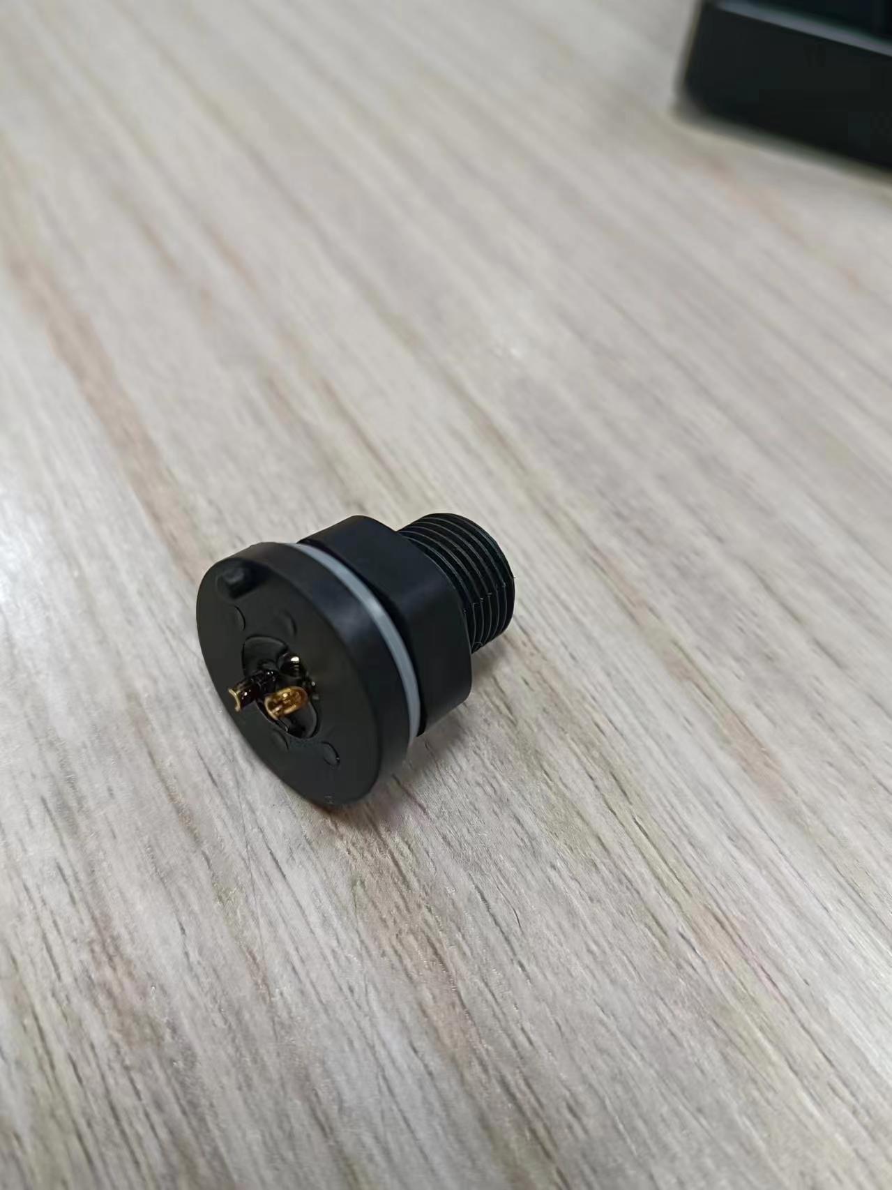 M12 2-core male head Waterproof connector