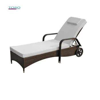 Vintage Leather Outdoor Patio Lounge Chairs with Metal Bases: Gargoyle Furniture Collection