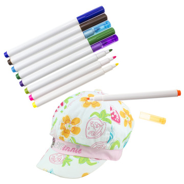 Permanent Water-Based Non-Toxic Textile Fabric Marker Set - 24 Assorted Colors Wholesale