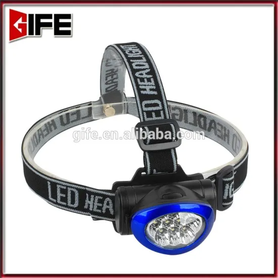GF-8001 Factory Custom Made Plastic AAA battery bike head light outdoor moving head light