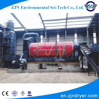 Professional Manufacturer Direct Heating Type Stainless Steel Citrus Peel Rotary Dryer