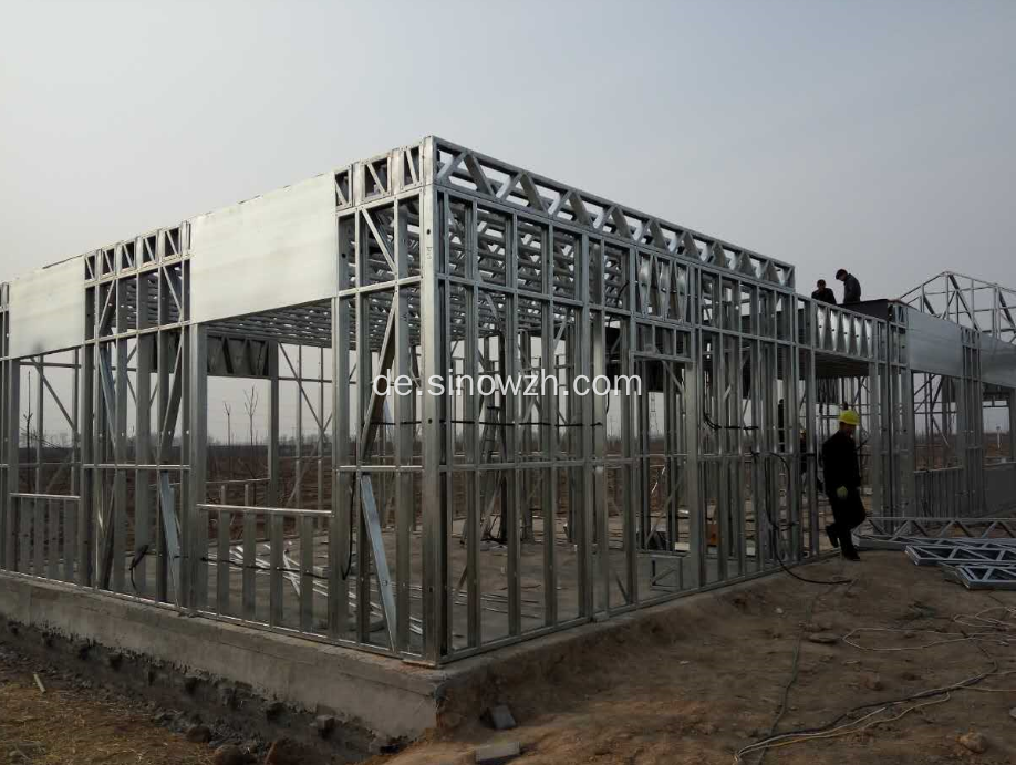 Panelized Steel Framed Cottage für Fertighaus